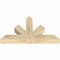 Ekena Millwork Saratoga Rough Sawn Timber Gable Bracket, Douglas Fir, 36"W x 21"H x 4"D x 4"F, 14/12 Pitch GBW036X21X0404SAR00RDF - alternate 2